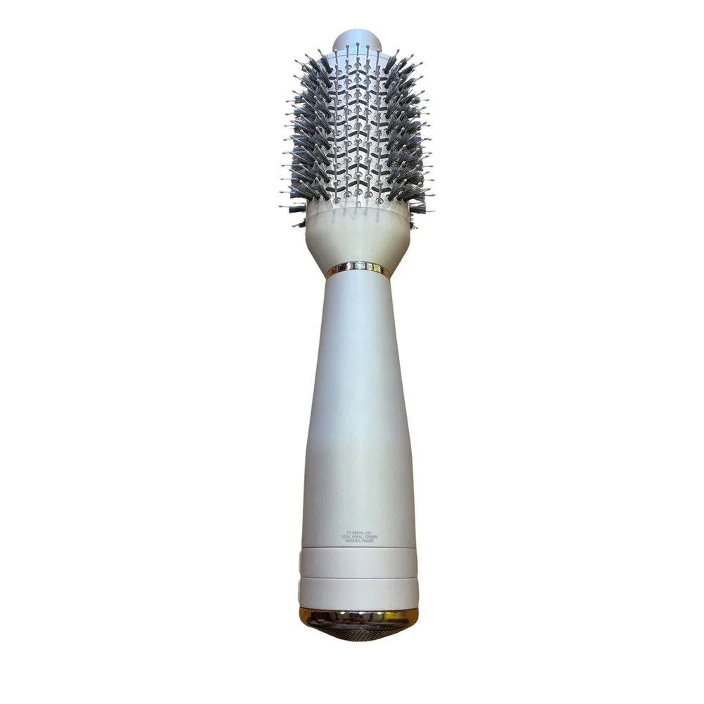T3 AireBrush One-Step Smoothing‎ Volumizing Blow Dry Brush White Rose Gold